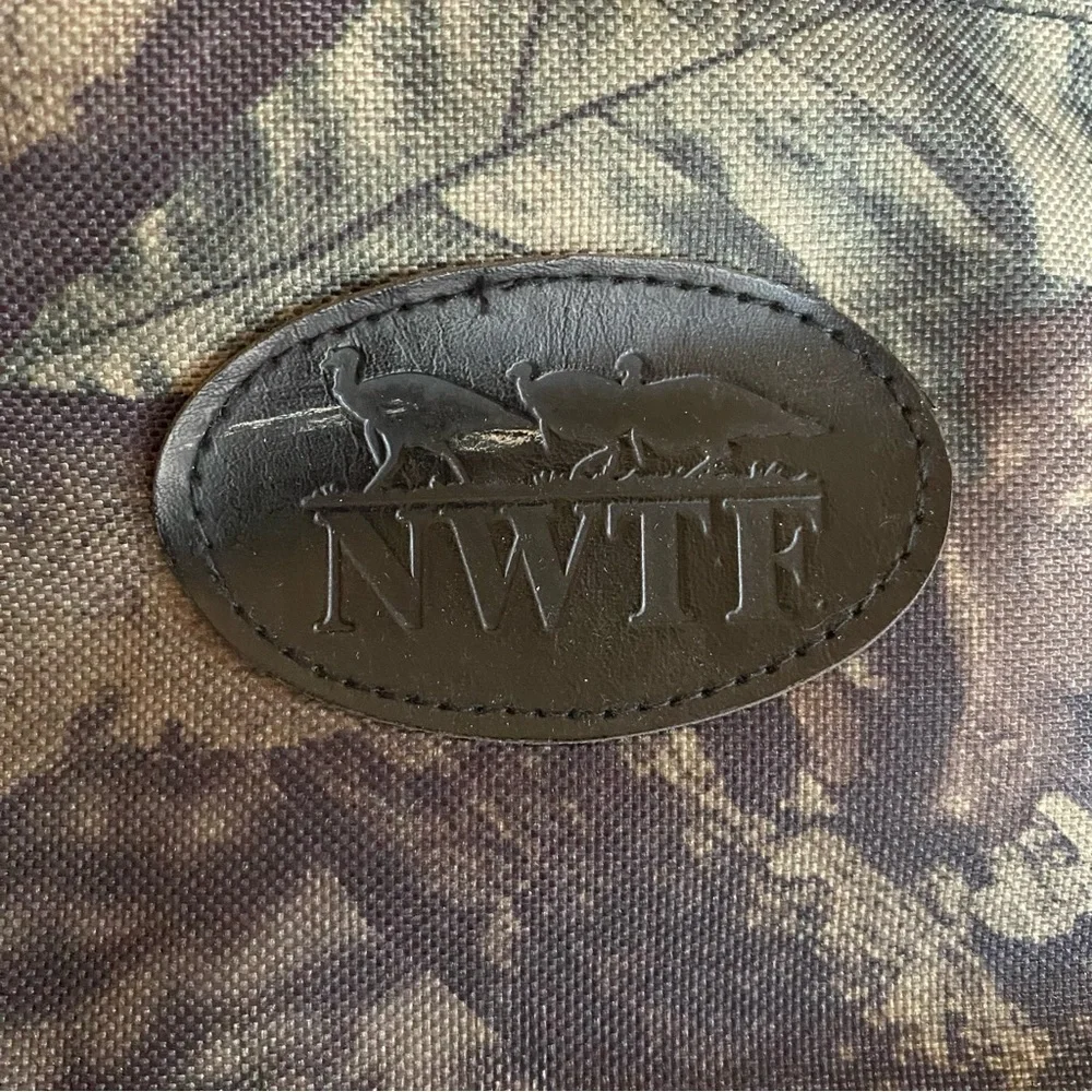 National Wild Turkey Federation NWTF Green Camo XL Duffel Bag Weekender Backpack